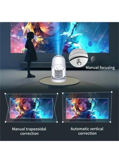 Smartphone Projector - 1080P HD Portable Home Theater for Outdoor Activities & Office Learning, Lightweight 280g Design, Compatible with Android & iPhone for Direct Connection - pzsku/Z9E1A6B8A020EE3E0B2E5Z/45/_/1740655449/43163a2c-2c80-490a-a7bc-3d562c545c18