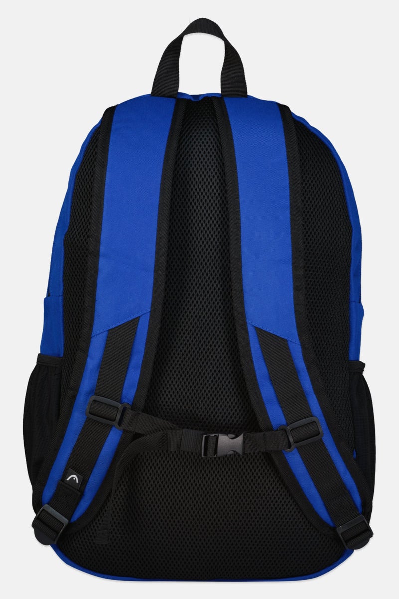 HEAD Men Brand Logo Backpack With Elastic, Blue - Image 2