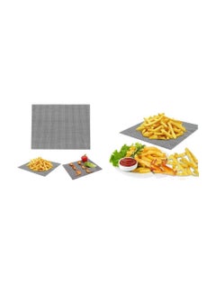 BBQ Grill Mats, Mat Set 2 PCS Non Stick Grilling Mesh Reusable Heat Resistant BBQ Teflon Grill Mats for Grilling, Cooking, Baking, Barbecue and Oven, 40 x 30 cm - pzsku/Z9E1A79B9B8667E7B8A80Z/45/_/1732795109/cd460910-8d02-4cbd-980f-6fe18b8887de