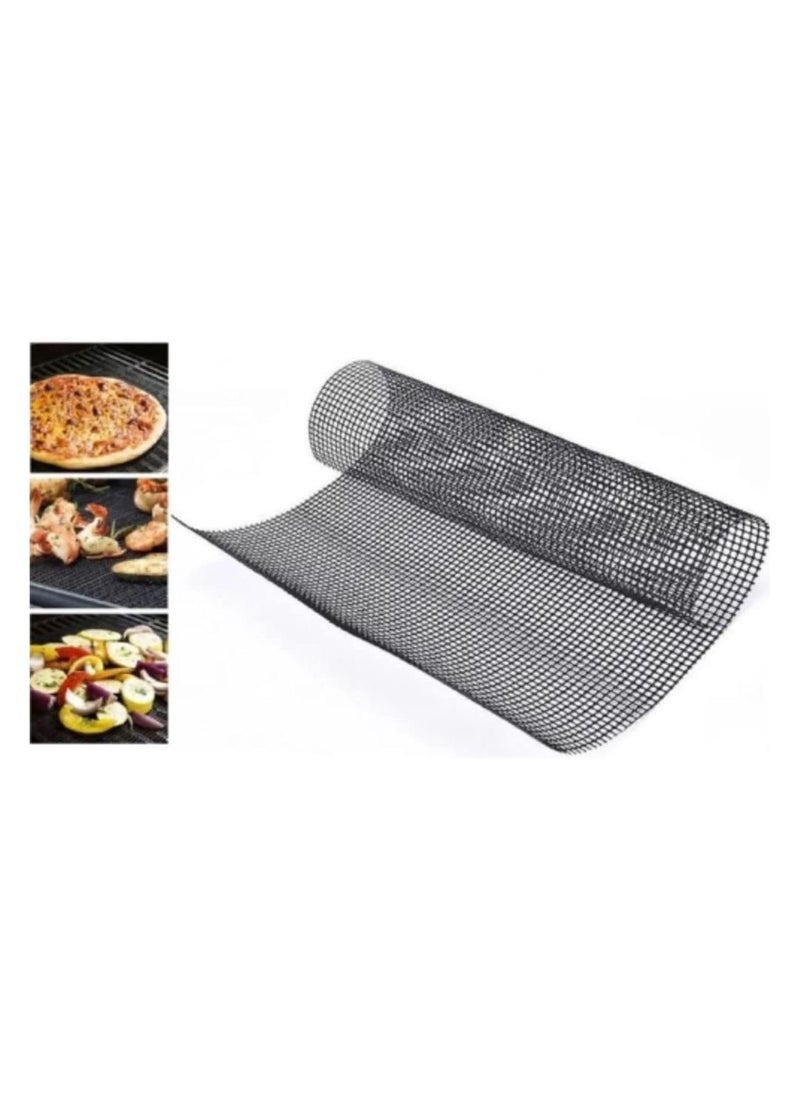 BBQ Grill Mats, Mat Set 2 PCS Non Stick Grilling Mesh Reusable Heat Resistant BBQ Teflon Grill Mats for Grilling, Cooking, Baking, Barbecue and Oven, 40 x 30 cm - pzsku/Z9E1A79B9B8667E7B8A80Z/45/_/1732795120/b85ce39f-3b15-42c0-a56e-c8298b82cc54