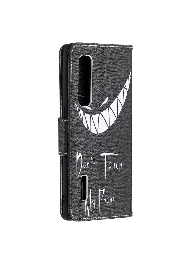 اس-توب جراب لهاتف OPPO Find X2 Pro، جراب جلدي أفقي قابل للطي بنمط رسم ملون مع حامل وفتحات للبطاقات ومحفظة - Image 3