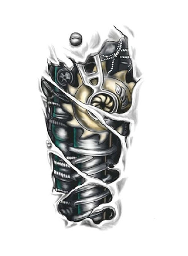 NIBEMINENT Temporary Tattoo Sticker Multicolour