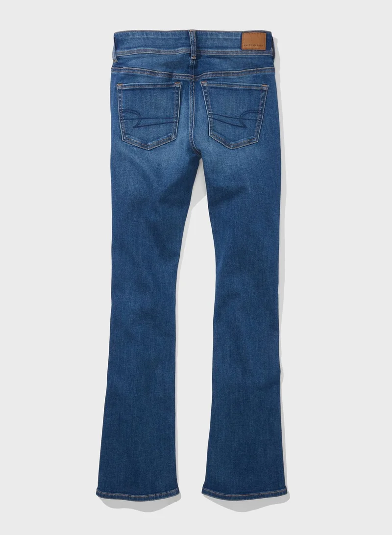 American Eagle High Waist Straight Jeans