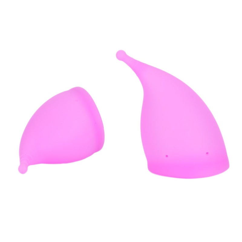 Reusable Menstrual Cup: Medical-Grade Silicone, Soft Slick Design, Leak-Proof Odor-Free - Period Cup for Feminine Hygiene, Daily Period Use - Image 4