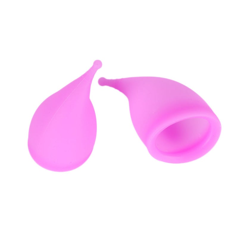 Reusable Menstrual Cup: Medical-Grade Silicone, Soft Slick Design, Leak-Proof Odor-Free - Period Cup for Feminine Hygiene, Daily Period Use - Image 2