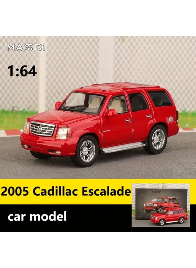 2005 Cadillac Escalade Golden 1 64 Die Cast Model Car Detailed Interior Manual Operation - Image 2