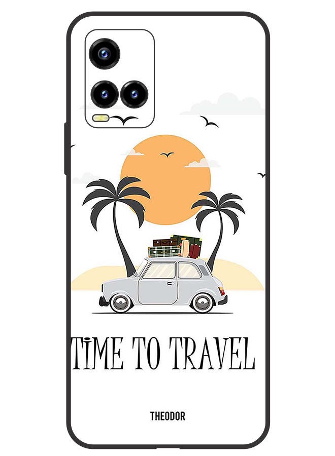 Theodor Protective Case Cover For VIVO Y33S  Time To Travel Vector - Image 1