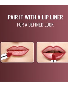 Swiss Beauty Swiss Beauty Pure Matte Lipstick Bare 3.8gm  - Image 4