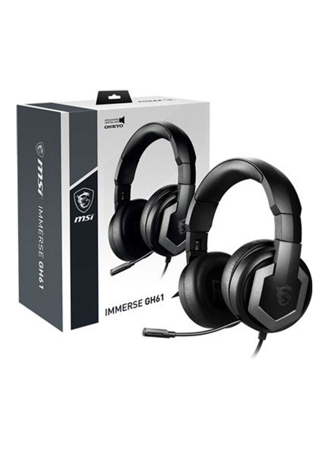 MSI Immerse Gaming Wired Headphone For PS4/PS5/XOne/XSeries/NSwitch/PC - Image 5