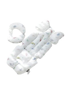 Moro Moro Baby Stroller & Car Seat Cushion with Head & Neck Support – Dual-Sided, All-Season Comfort  - Image 1