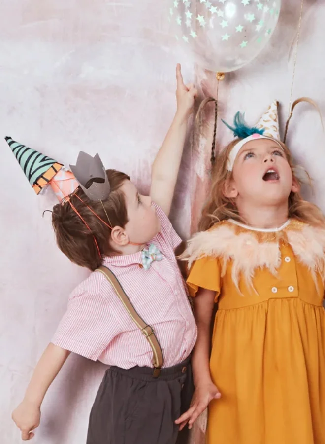 Meri Meri Safari Animal Print Party Hats