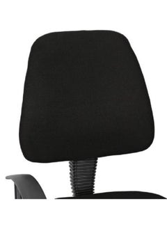 AL WADI FURNITURE AWF AL WADI FURNITURE Modern Beech Compressed Wood Desk with Cushioned Back and Seat Design Adjustable Medium back 360 Swivel Desk Chair Black for Home,Office,Study,Living Room,Warehouse,Hospital Use  - Image 5