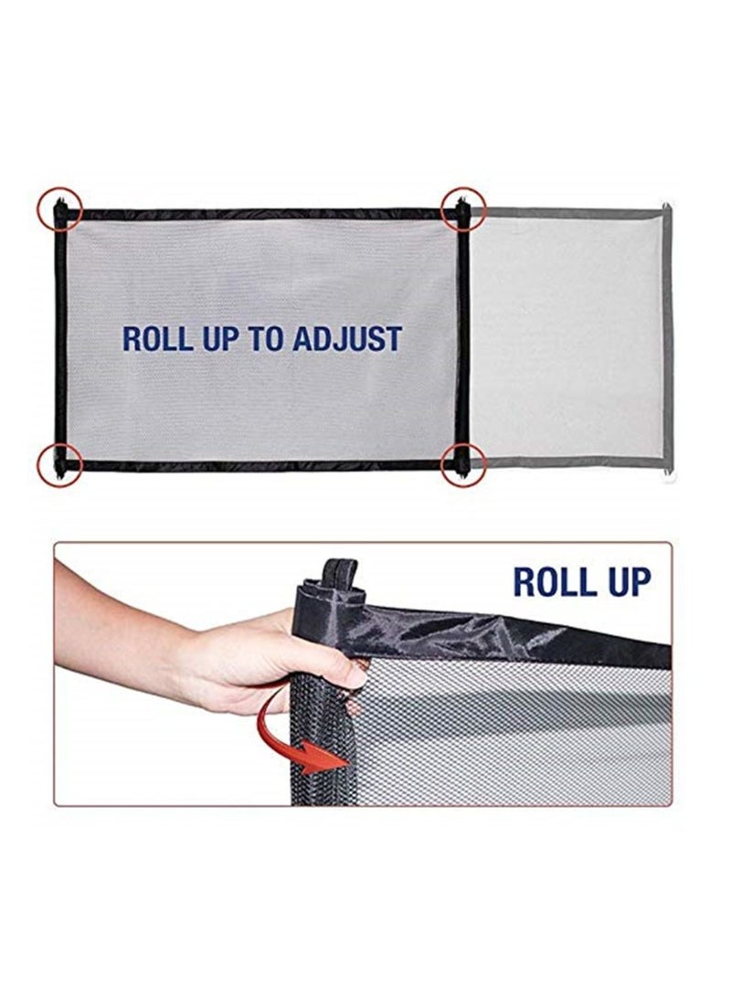 Magic Gate for Dogs - Baby Gate Guard Pet Safety Gate Safety Enclosure - Safe Guard for Pet - Baby Safety Fence - Portable Folding Mesh Gate- for House Indoor Use. - Image 4