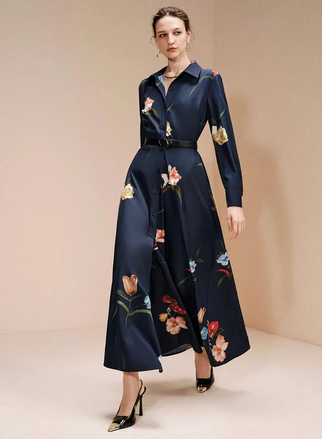 تايك تو Ladies' Floral Print Dress