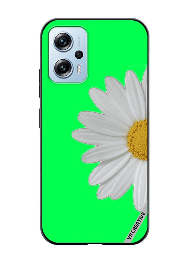 VR CREATIVE Protective Case Cover For Xiaomi Poco X4 GT Daisy Design Multicolour - Image 1