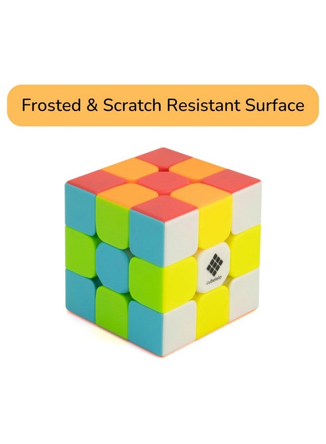 Cubelelo Drift Warrior 3X3 & Premium Cube Lubricant Combo | Speed Cube Set For Fast, Smooth, Professional Solving | Ultimate Kit For All Your Speedcubing Needs Multicolor For Kids, Adults All Ages - Image 2