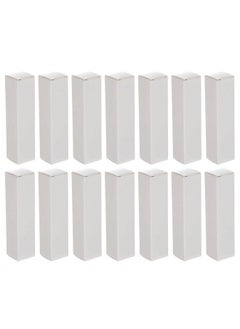 EXCEART Lipstick Pack Box 50 Pcs Lip Gloss Tubes Kraft Paper Packaging Boxes Lipstick Storage Boxes Lip Balm Wrapping Box (White) Paper Essential Oil Box  - Image 2