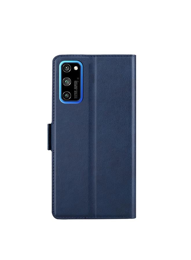 S-TOP Case For Honor V30 Pro Ultra-thin Voltage Side Buckle PU + TPU Leather Phone Case - Image 3