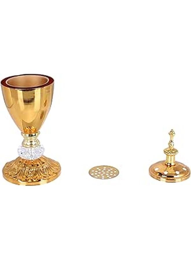 Simple Metal Iron Art Incense Burner Holder For Meditation Aromatherapy Desk Decor - Image 1
