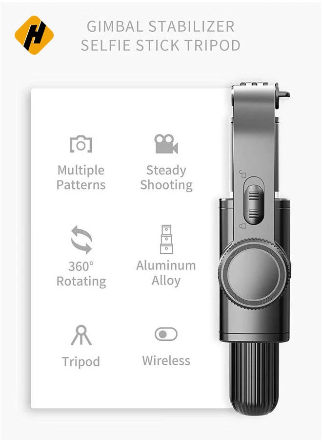 HuHa 3-In-1 Phone Gimbal Stabilizer Black  - Image 2