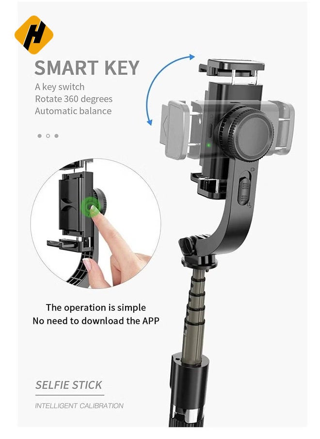 HuHa 3-In-1 Phone Gimbal Stabilizer Black  - Image 3