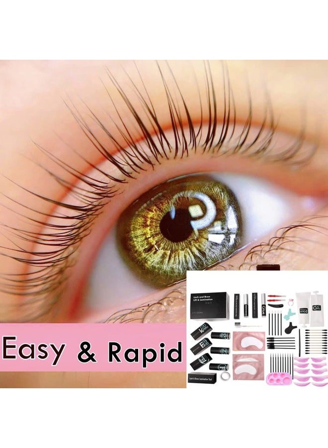 Libeauty طقم رفع الرموش، رفع الرموش القوي في 3 دقائق، تثبيت الحواجب في المنزل، بيرم الرموش DIY مع ملحقات مضخة هواء كبيرة 10 مل، اجعل عينيك جميلة لمدة 6 أسابيع! - Image 3