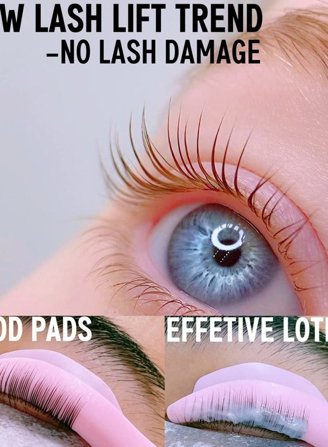 Libeauty طقم رفع الرموش، رفع الرموش القوي في 3 دقائق، تثبيت الحواجب في المنزل، بيرم الرموش DIY مع ملحقات مضخة هواء كبيرة 10 مل، اجعل عينيك جميلة لمدة 6 أسابيع! - Image 2