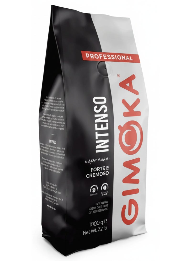 GIMOKA Professional Intenso Coffee Beans 1kg - Image 2