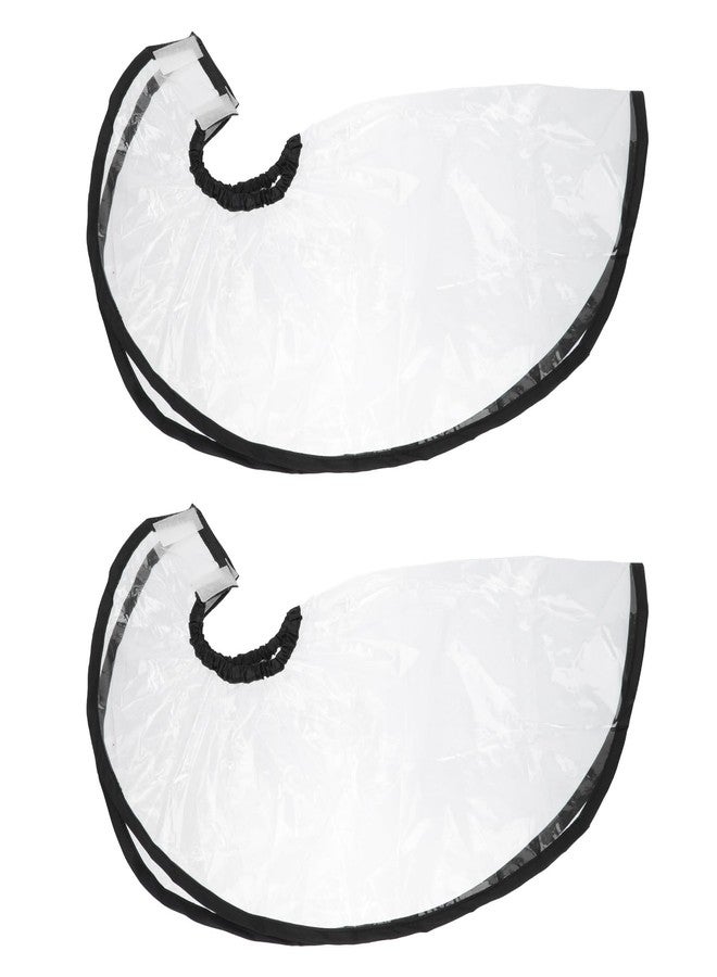 HEALLILY 2pcs Hair Shampoo Funnel Hair Washing Funnel Apron Hair Dye Cape Rinse Shampoo Washing Tool for Upright Position Washing Elderly Home Salon Black - Image 1