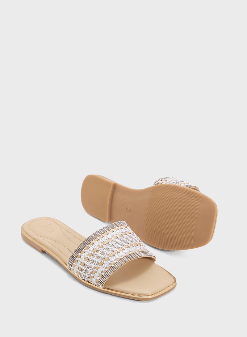 ELLA Ladies Flat Sandal  - Image 3