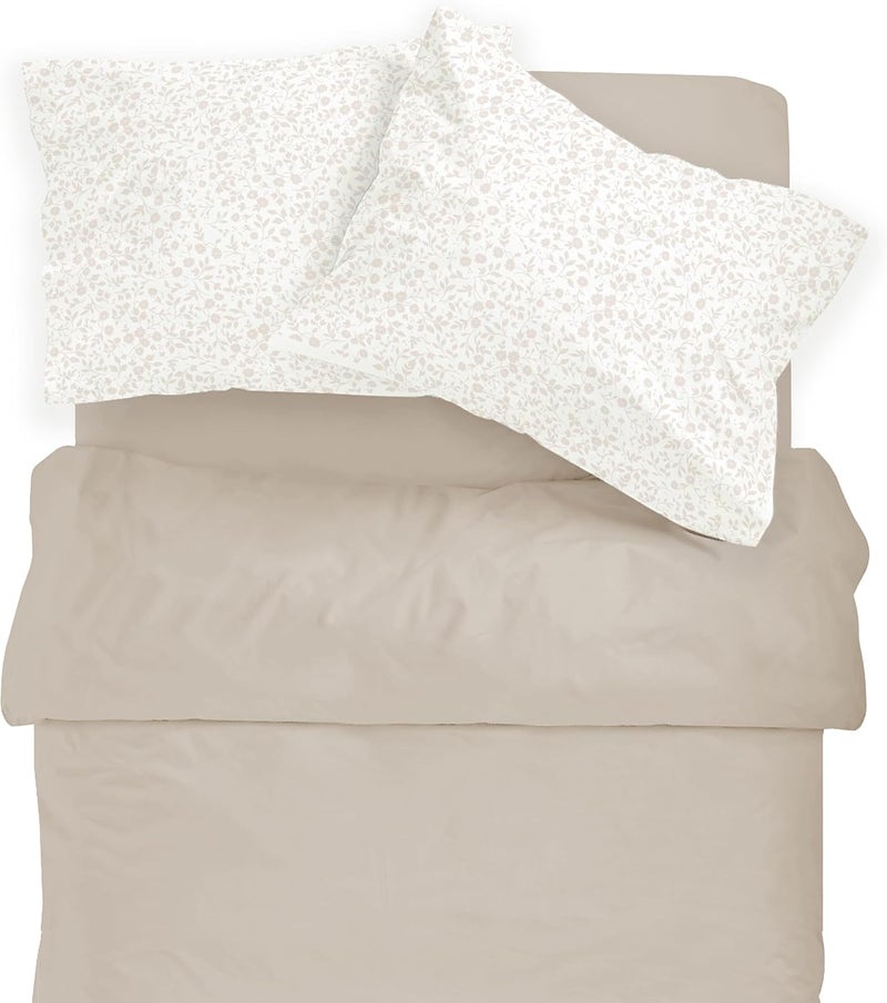MakeMake Organics Organic Toddler Pillowcase (Set of 2) GOTS Certified Organic Cotton Pillowcase - Ultra Soft Breathable Fits 13x18 Boys Girls Neutral Unisex (14"x19", Gardenia) - Image 4