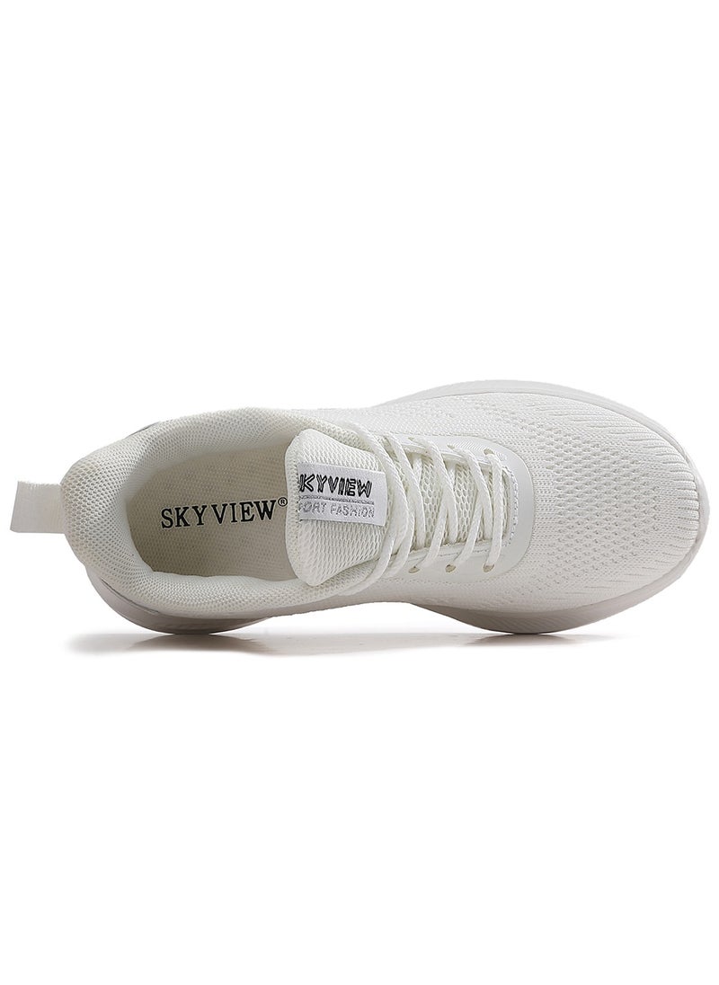 Sky View - SKYVIEW Children's Sports Shoes Boys And Girls Knitted Mesh Sports Shoes Kid Breathable Lightweight Running Shoes Children's Fashionable Sports And Leisure Shoes - Image 1