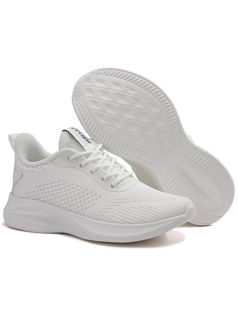 Sky View - SKYVIEW Children's Sports Shoes Boys And Girls Knitted Mesh Sports Shoes Kid Breathable Lightweight Running Shoes Children's Fashionable Sports And Leisure Shoes - Image 1