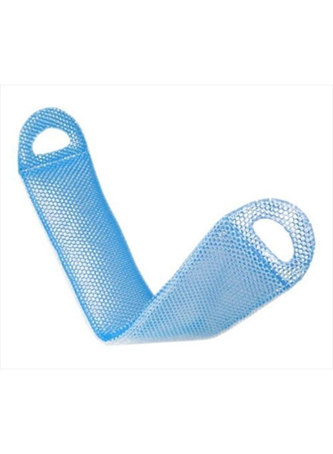 Supracor Spa Body Exfoliator Bath Face Scrub Sponge (Blue/White) - Image 2