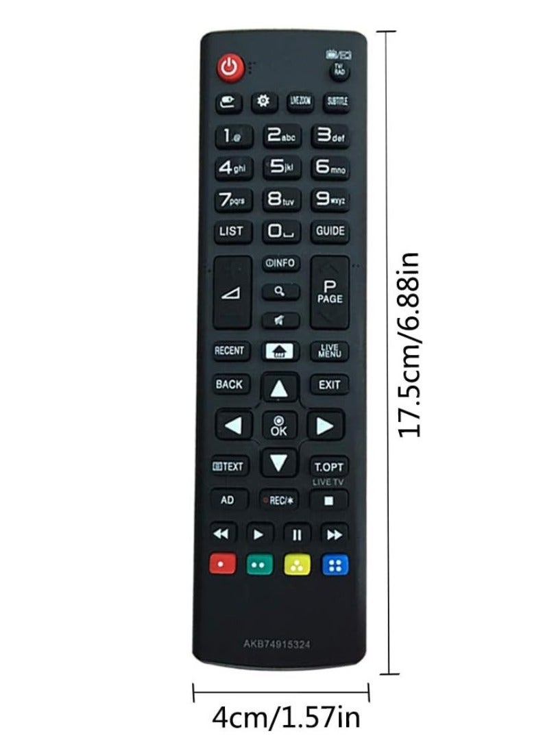 ELTRAZONE Replacement LG Remote Control AKB74915324 for LG LCD, LED, OLED Smart TVs - Compatible with 43LH604, 43LH6047, 43LH604V, 43UH603, 43UH610, 49UH6107, 49UH6109 - With Battery - Image 3