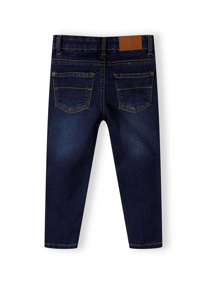 مينوتي Teen Boys Knitted Structured Denim Jean