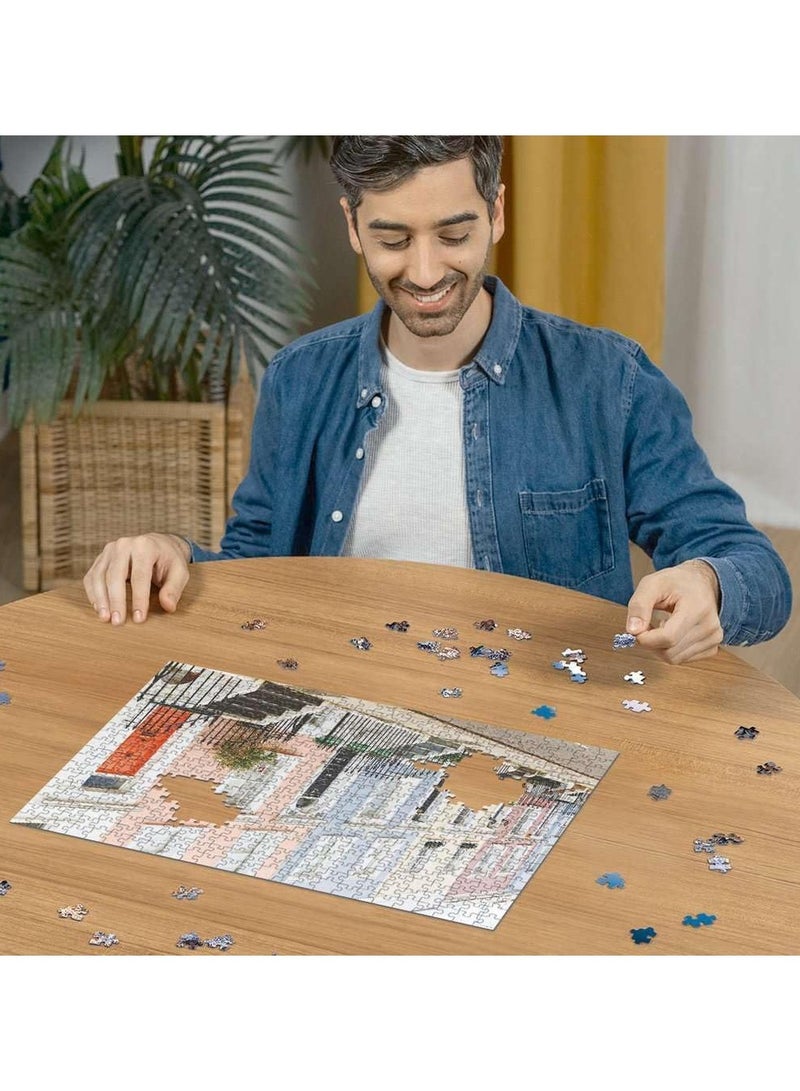 Ravensburger Colourful London Townhouses Puzzle – 500 Piece Jigsaw Puzzle for Adults and Kids Featuring Vibrant City Architecture, Premium Quality with Perfect Fit Pieces for Relaxing and Creative Fun | 12000304-5 - Image 3