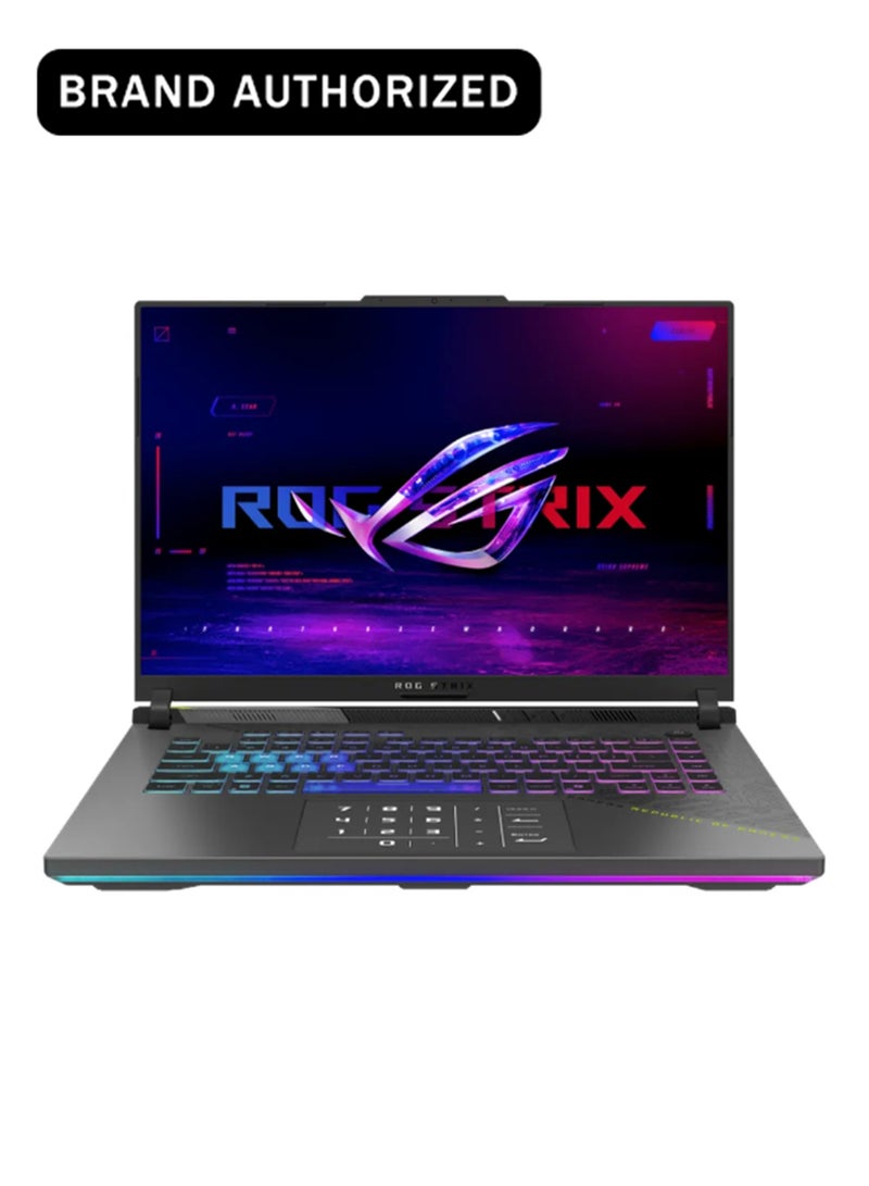 ASUS ROG Strix G16 Gaming Laptop, AMD Ryzen 9 9955HX Processor, 16GB RAM, 1TB SSD, 12GB NVIDIA RTX 5070 Ti, 16" 2.5K WQXGA 240Hz Display, Windows 11 Home, Backlit English & Arabic Keyboard, 1 Year Warranty | G614FR-VG16W Volt Green - Image 1
