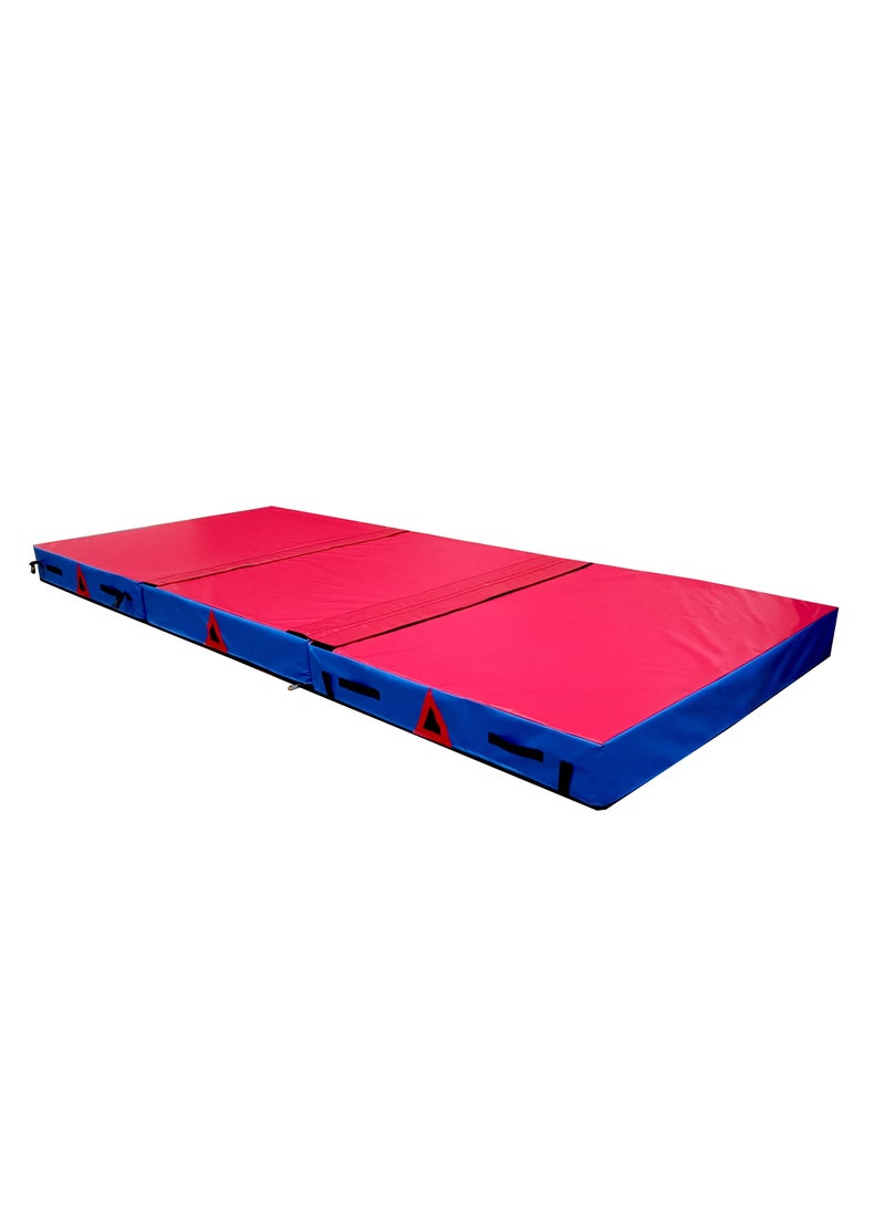 DEGA Medium Crash Mat Connected Pieces With Carrying Handles For Gymnastics - Image 3