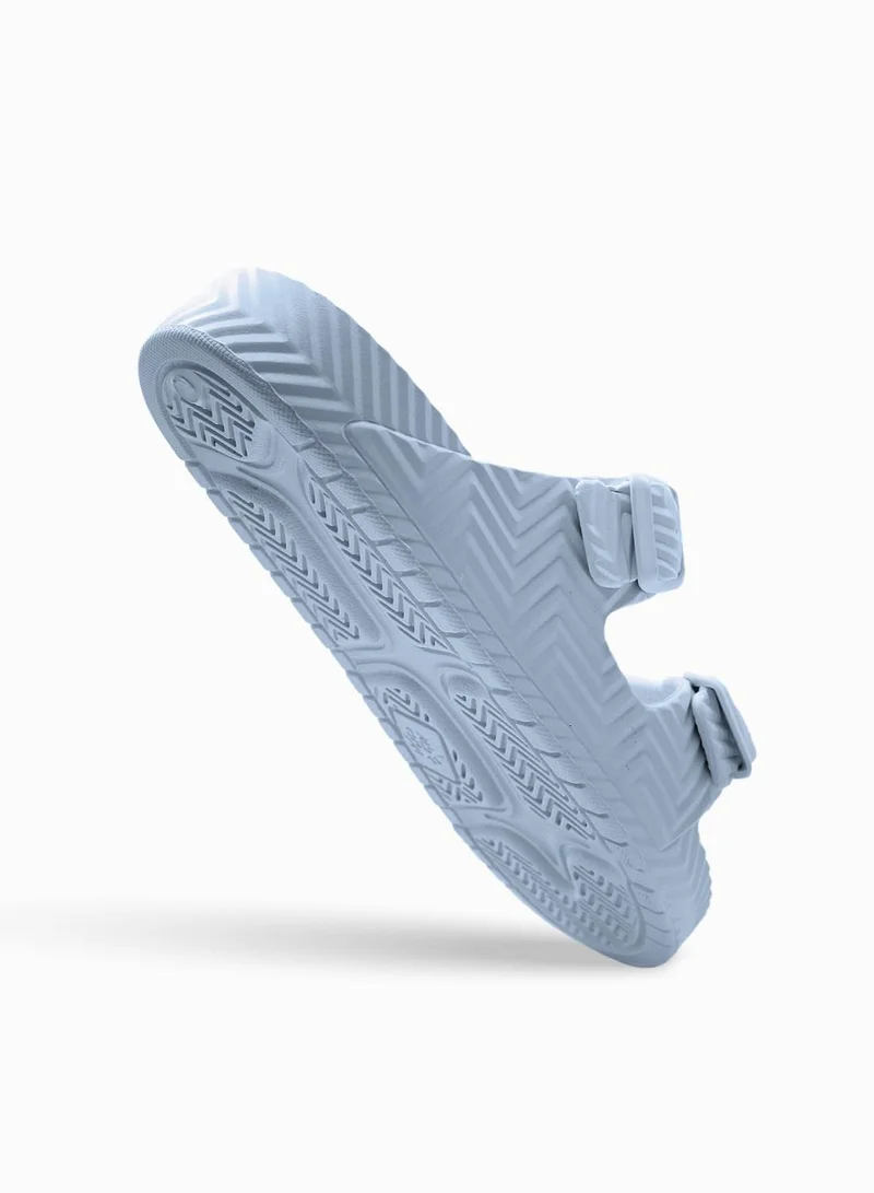 Duozoulu Grey Blue Ripple Lightweight Comfort Sandal  | Best Price UAE