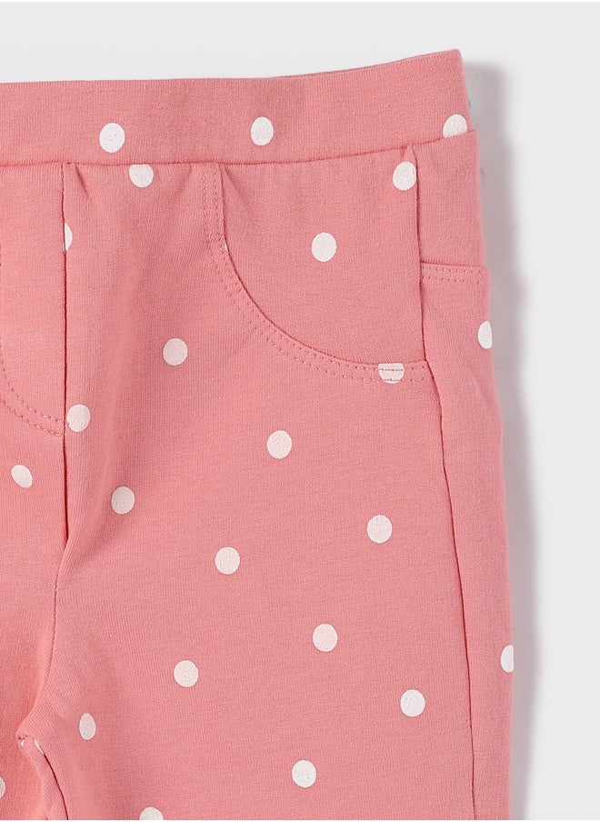 LC WAIKIKI - Elastic Waist Printed Girl Tights - Image 1