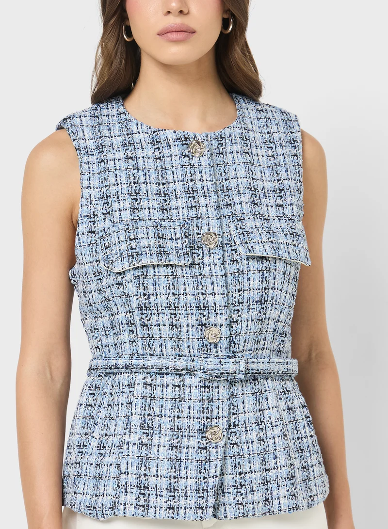 ELLA Tweed Vest