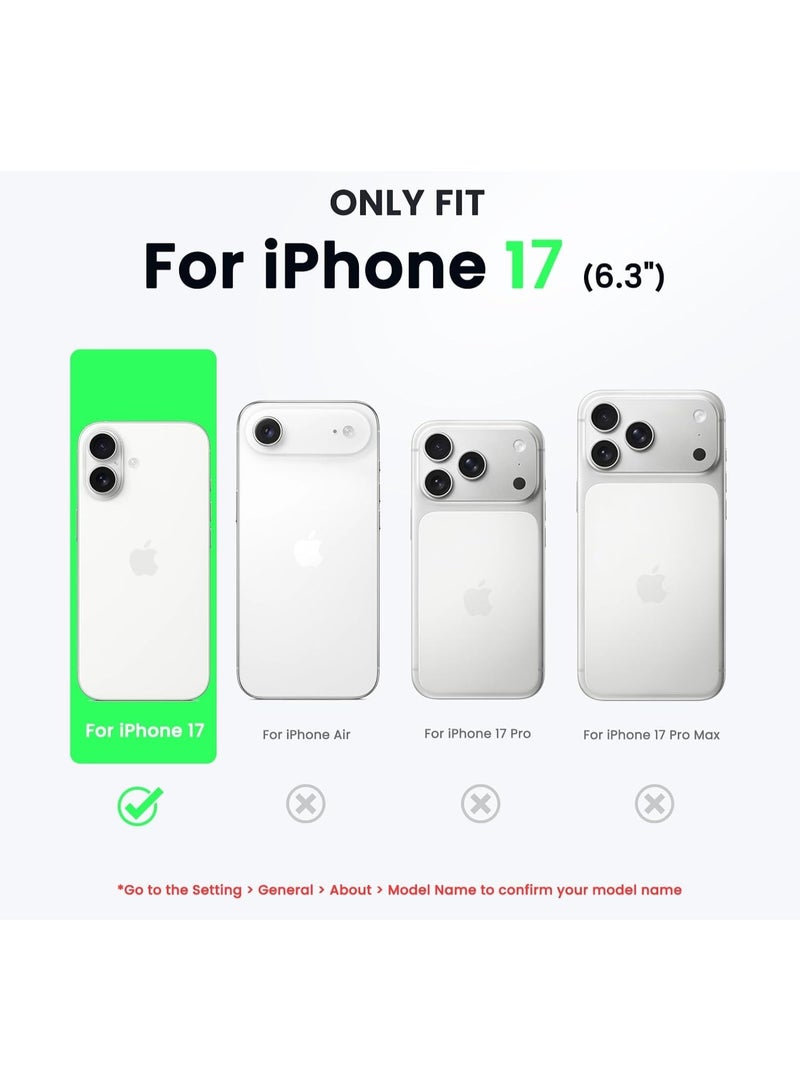 Case for iPhone 17 Soft Liquid Silicone Gel Case Full Body Shockproof Protection Matte Finish Cover Soft Microfiber Lining Cushion Slim Back Case for iPhone 17 - Image 3