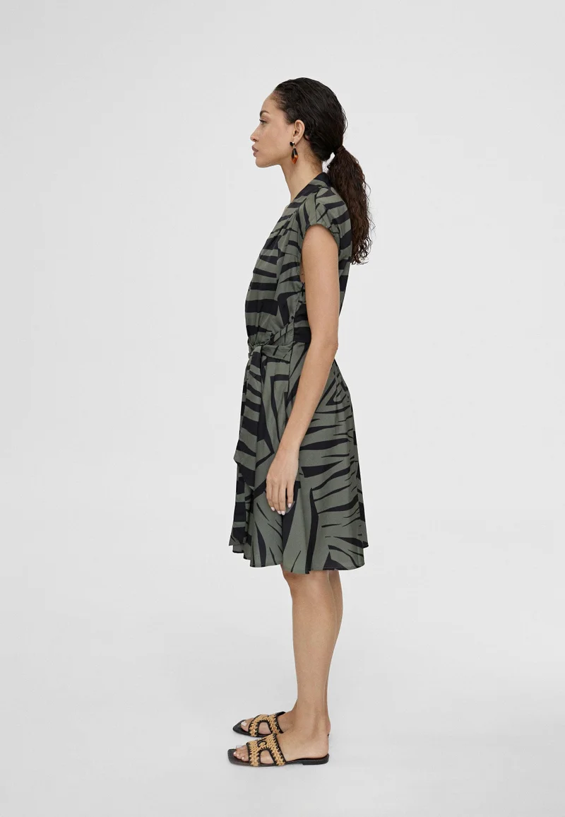 لولا كساديمونت Zebra print dress