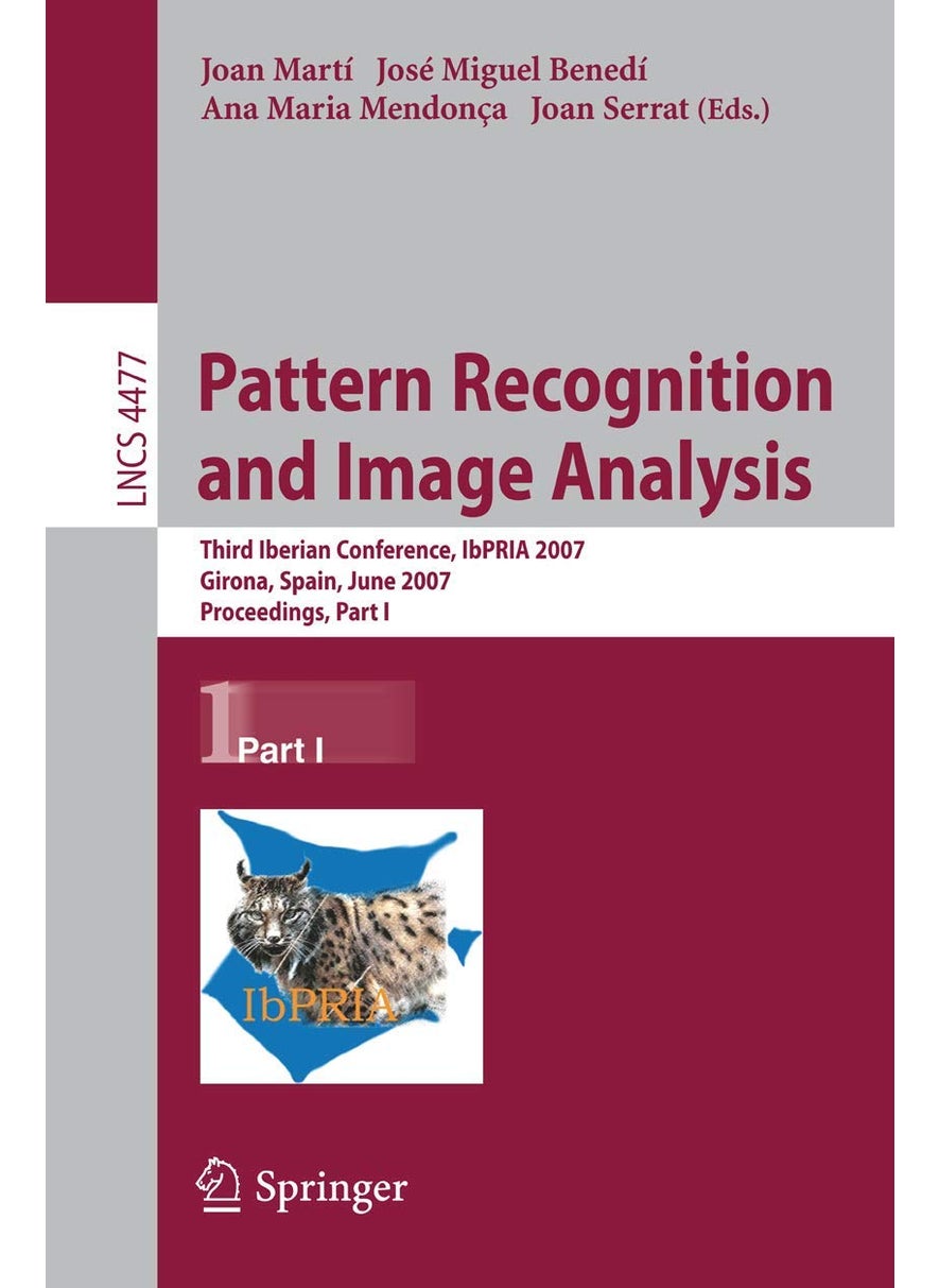 Pattern Recognition and Image Analysis 