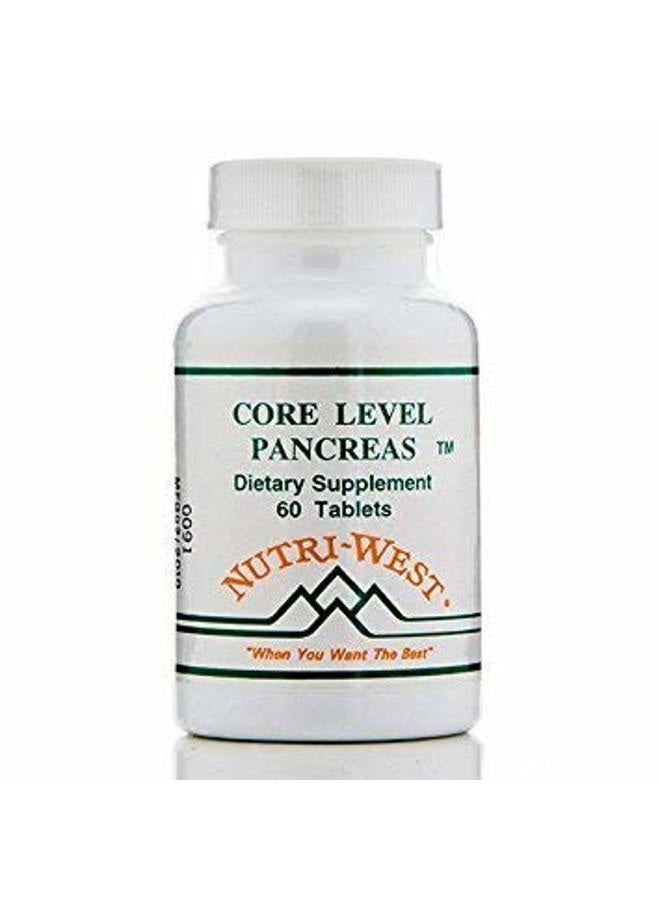 Nutri-West بانكرياس المستوى الأساسي 60 قرص من نوتري ويست - Image 1