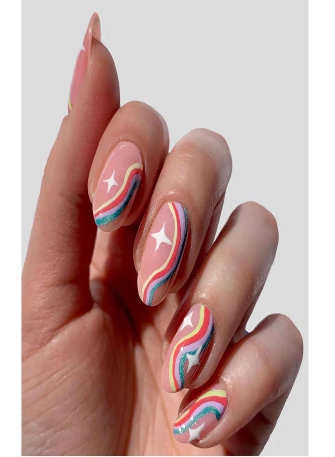BANIRA Nail Art Dotting Brushes Dual For Decoration Set of 5 Pieces, Gel Brush, Ombre Brush, Detail brush - Image 3