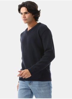 Andora V-Neck New Knitted Long Sleeves Pullover  - Image 2
