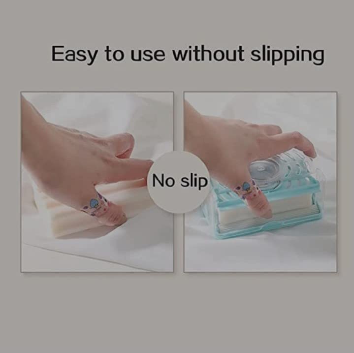 Finner Multifunctional Soap Bar Dispenser Container, Foaming Soap Saver with Drain Holes, and Spring Travel 2-in-1 Soap Cleaning Storage Soap Box Organizer - Image 4
