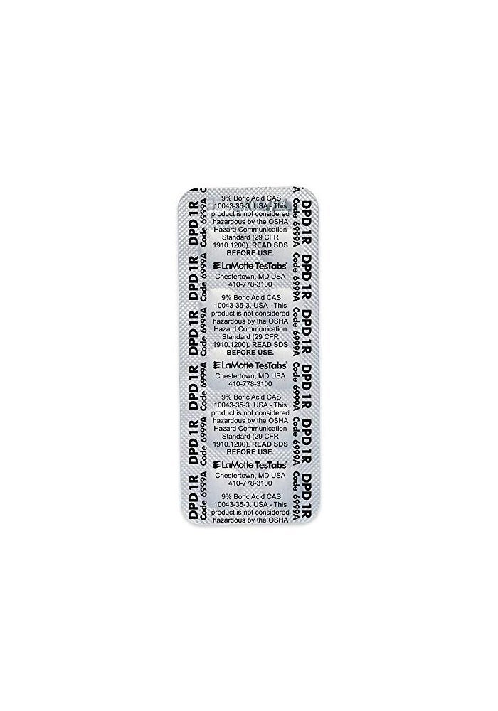 LaMotte DPD 1 TesTabs, Visual Grade, 100 Count for Water Testing - Image 2